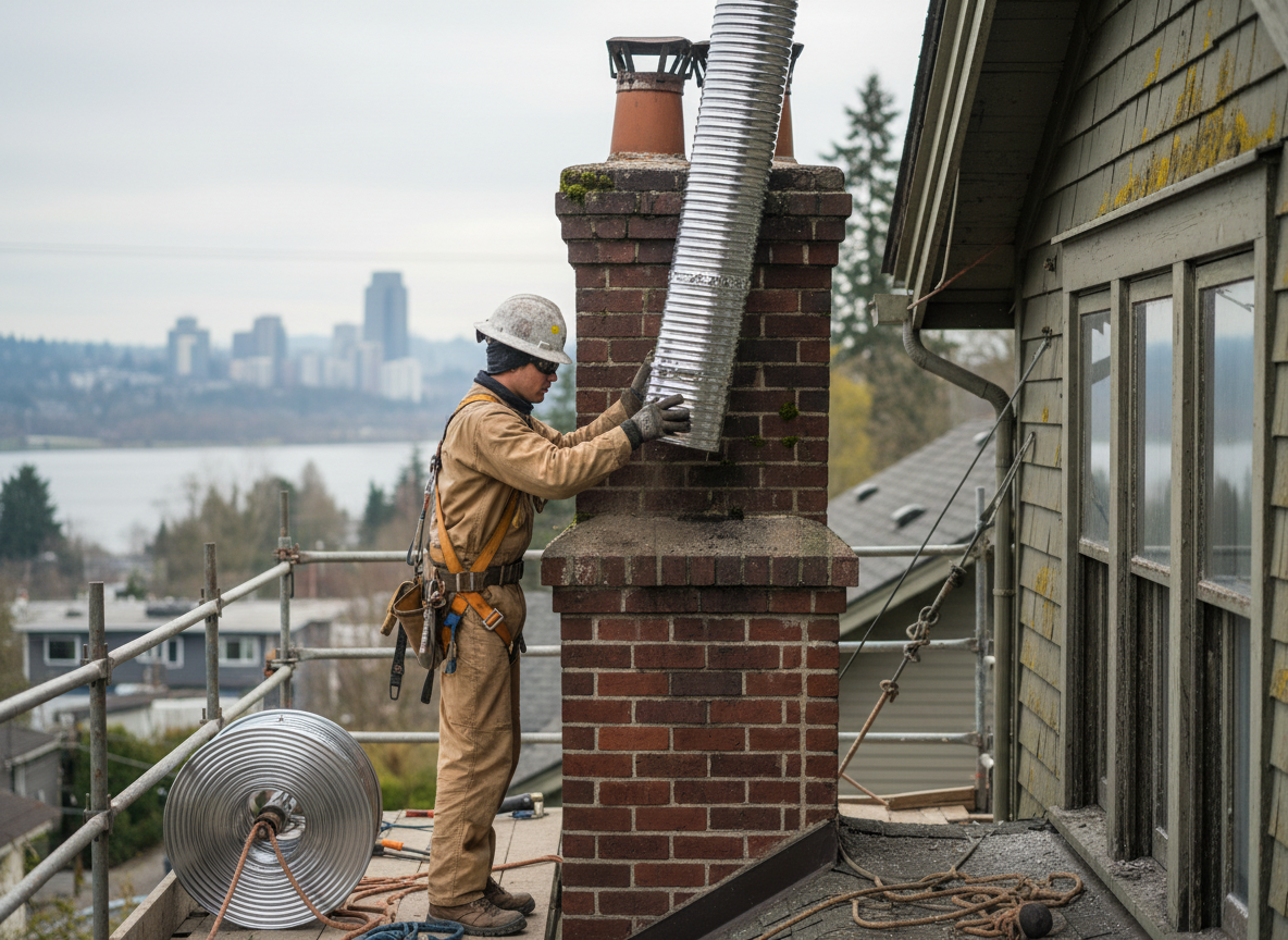 Chimney Liner Repair in Milwaukie, OR