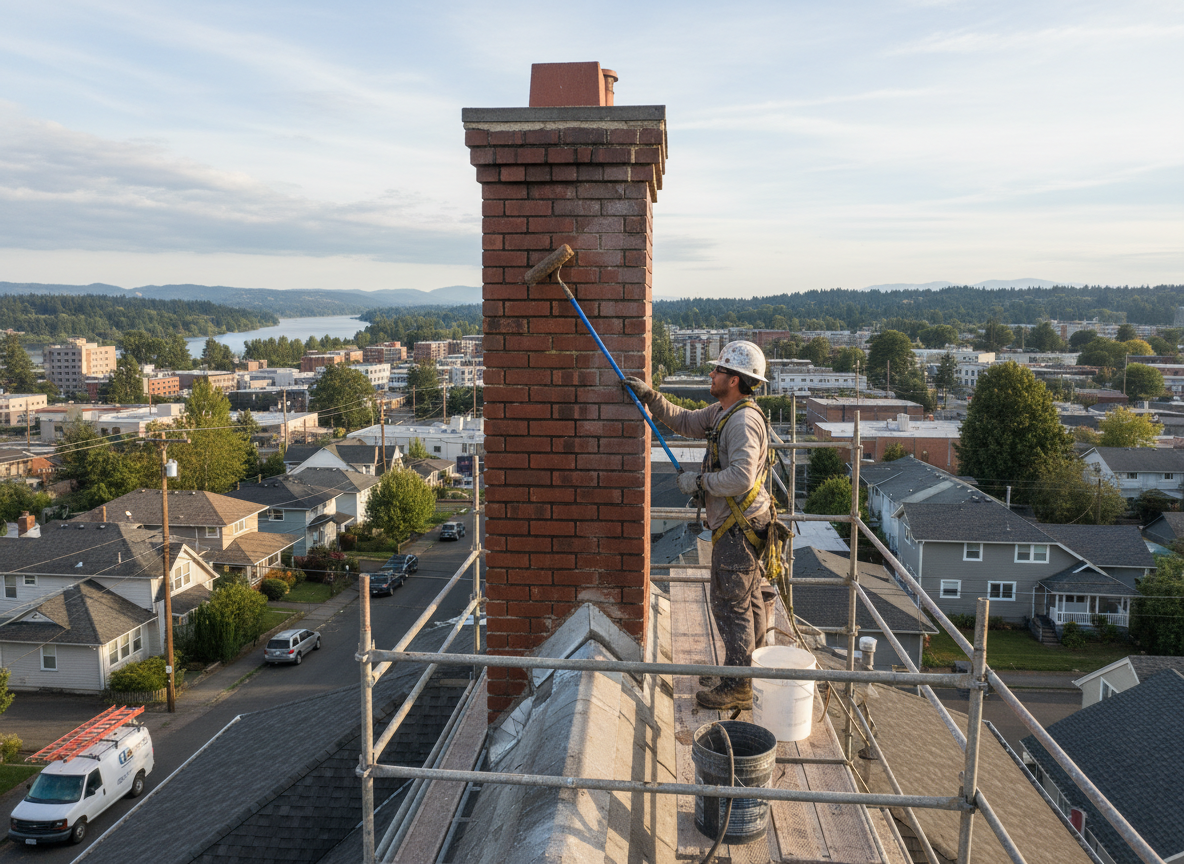 Chimney Waterproofing in Milwaukie, OR