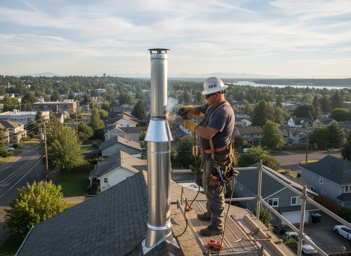 Metal Chimney Repair in Milwaukie, OR