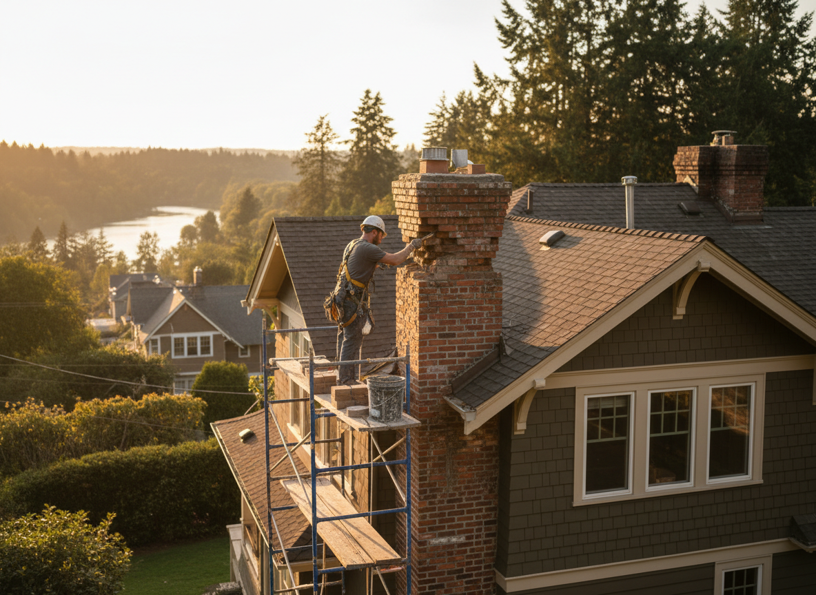 Residential Chimney Repair in Milwaukie, OR